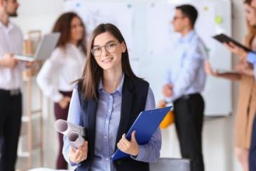 Studenten in een collegezaal