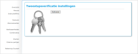 Stap 2. Tweestapsverificatie instellen