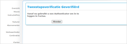 Stap 4. Verificatie voltooien